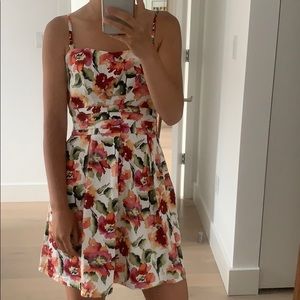 Floral mini dress